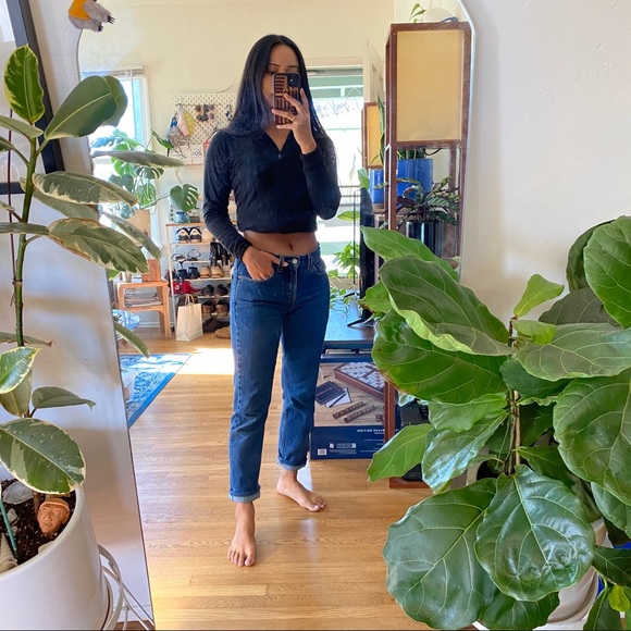 Levi’s 505 Regular Straight Leg Jeans - Picture 7 of 8